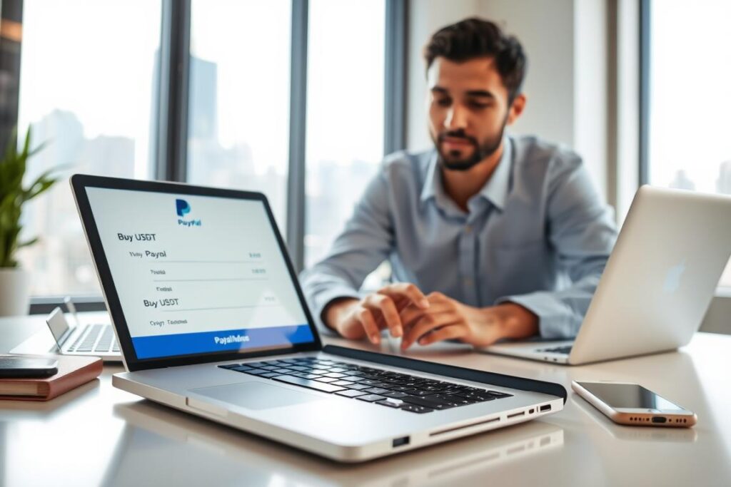 buying USDT with PayPal